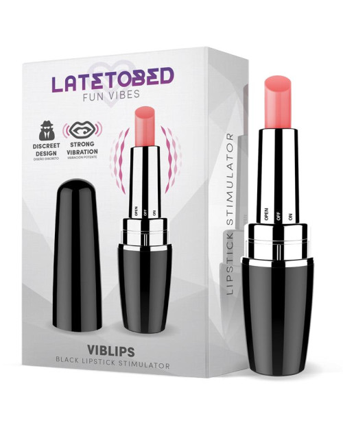 Viblips Lipstick Stimulator Black