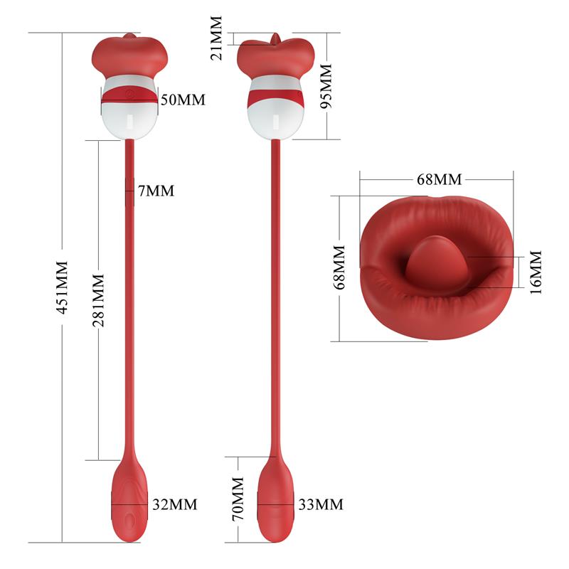 Aliyah Dual Ended Stimulator Silicone