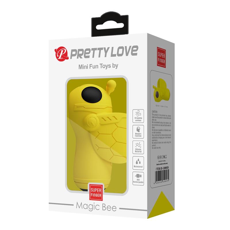 Magic Bee Finger Stimulator with Tappping