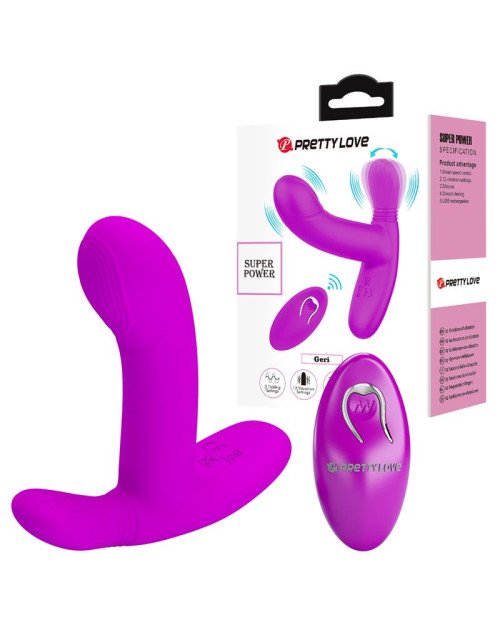 Geri Licking and Vibrating Massage with Remote