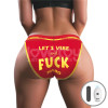 Printed Vibrating Sexy Panties 28-33