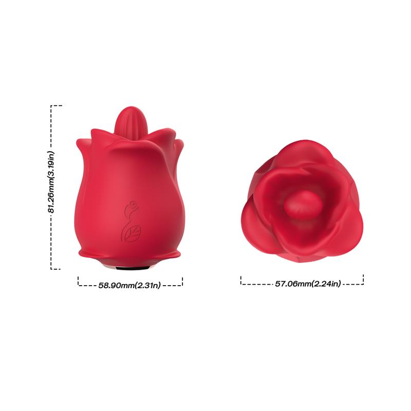 Rose with Licking and Vibration