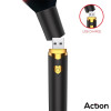 Secret Noir Vibrating Make-Up Brush Black