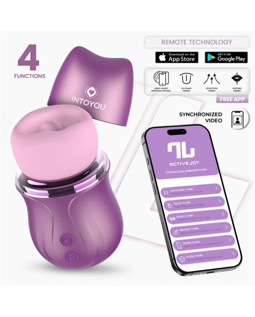 Mimi Stimulator with Licking, Biting, Suction and Vibration USB-C with APP