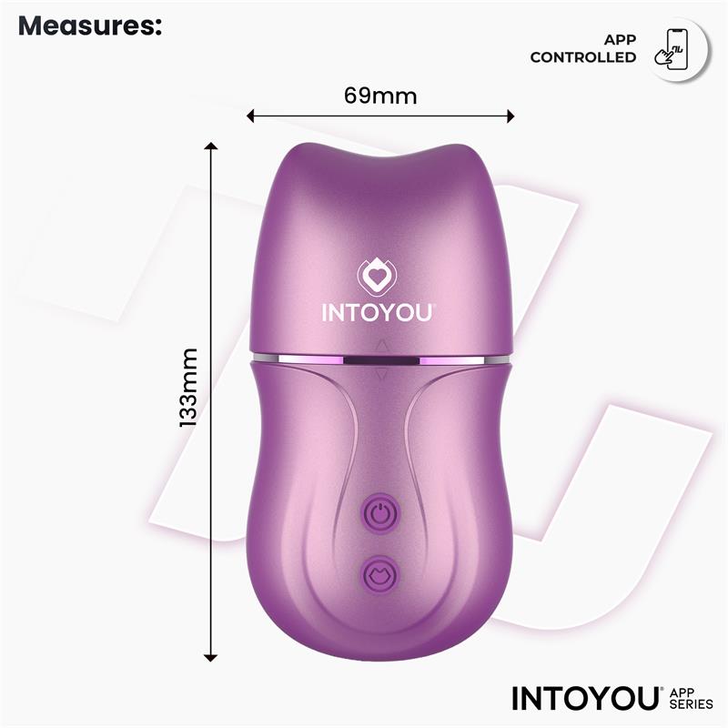 Mimi Stimulator with Licking, Biting, Suction and Vibration USB-C with APP