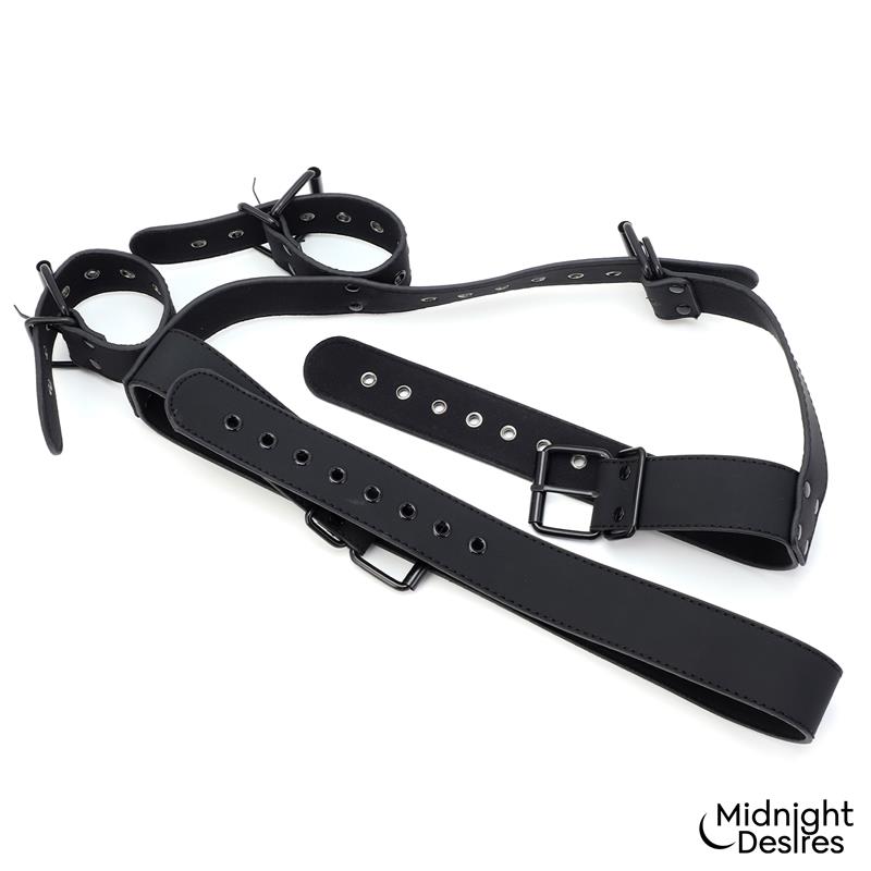 Collar and Wrist Cuffs Body Restraint Set