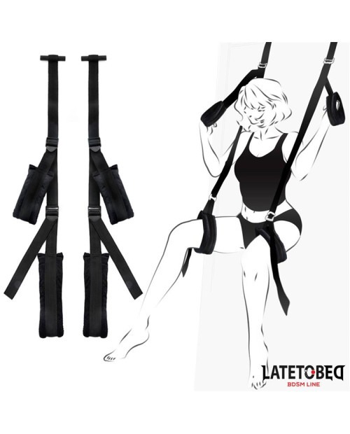 Door Jam Sling Black