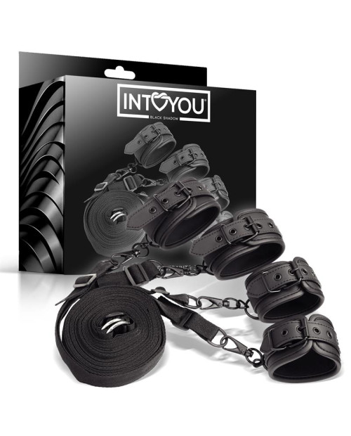 Bed Restraints Set Vegan Leather