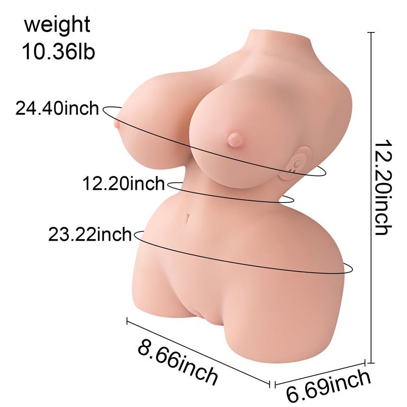 Delilah Mini Torso with Vibration 4.7 kg