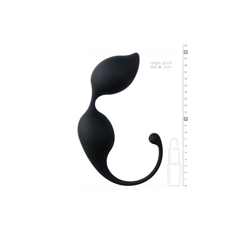 Curved Kegel Balls - Black