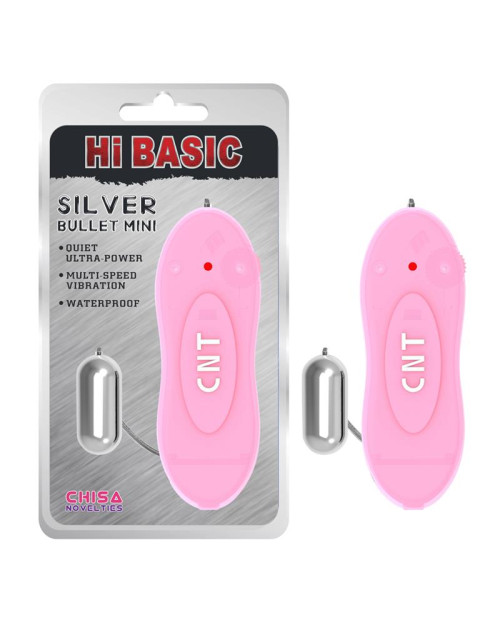 Vibrating Bullet 4.1 x 1 cm Pink