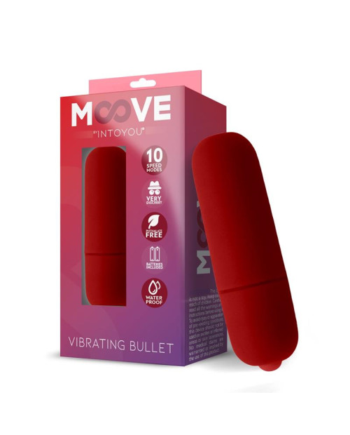 Vibrating Bullet 10 Functions Red