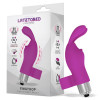 Fingyhop Vibrating Bullet with Rabbit Silicone Purple
