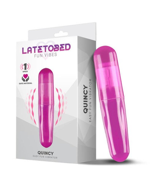 Quincy Easy Fun Vibrating Bullet Purple