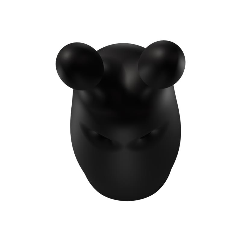 Vibrating Bullet Lastic Pocket Black