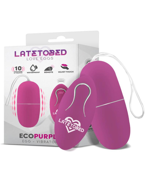 Ecopurple Vibrating Egg with Remote Control