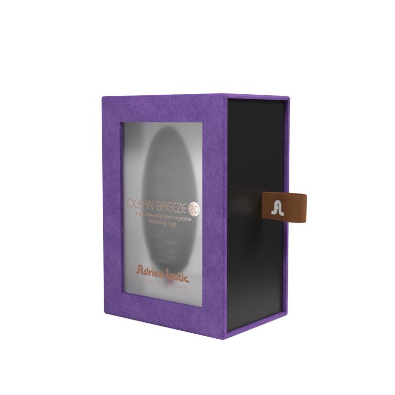 Vibrating Egg with Remote Control Ocean Breeze 2.0 Black