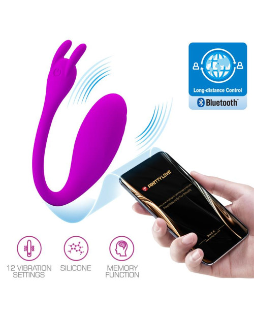 Catalina Vibrating Egg with APP Pink