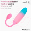 NexEgg Motion Vibrating Egg with Thrusting App Pink/Turquoise