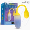 NexEgg Vibrating Egg Double Silicone Layer App Yellow/Purple