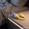 NexEgg Vibrating Egg Double Silicone Layer App Yellow/Purple