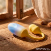 NexEgg Vibrating Egg Double Silicone Layer App Yellow/Purple