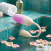 NexEgg Vibrating Egg Double Silicone Layer App Beige/Pink