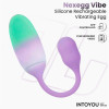 NexEgg Vibrating Egg Double Silicone Layer App Lilac/Pistachio