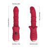 Vibrator with Heating and Vertical Movement