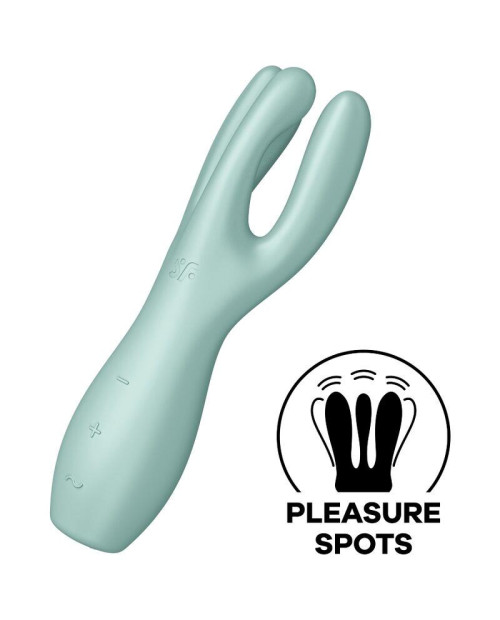 Threesome 3 Lay-on Vibrator 3 Motors Mint