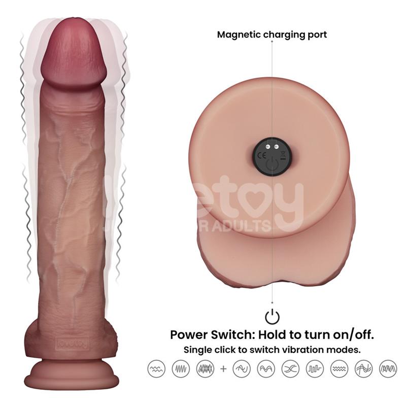 Vibrating Sliding Skin Pro II Silicone 10