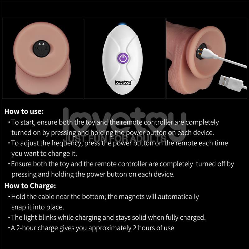 Vibrating Sliding Skin Pro II Silicone 10