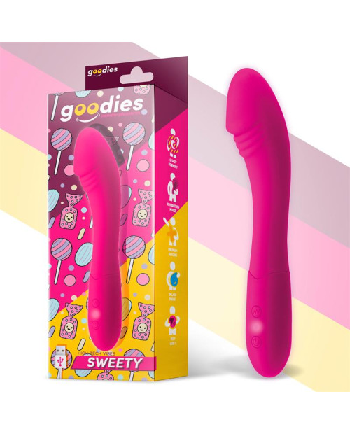 Sweety G-Spot Vibe USB Silicone Fuchsia