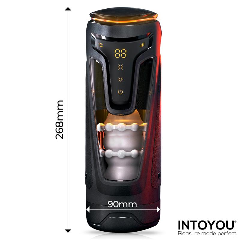 Conor Male Masturbator with Thrusting, Vibration and Heat Function