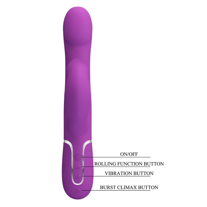 Zalin Vibe with Rotative Balls and Tickling