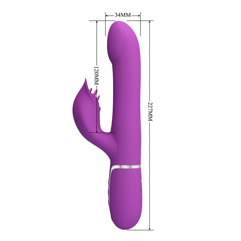 Zalin Vibe with Rotative Balls and Tickling