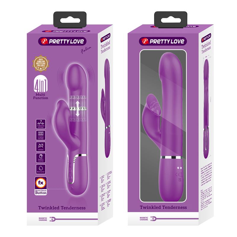 Zalin Vibe with Rotative Balls and Tickling