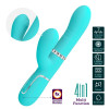 Mariana Vibrator 4 in 1 Silicone Turquoise