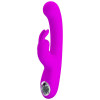 Lamar Vibrator G-Spot Rabbit Violet