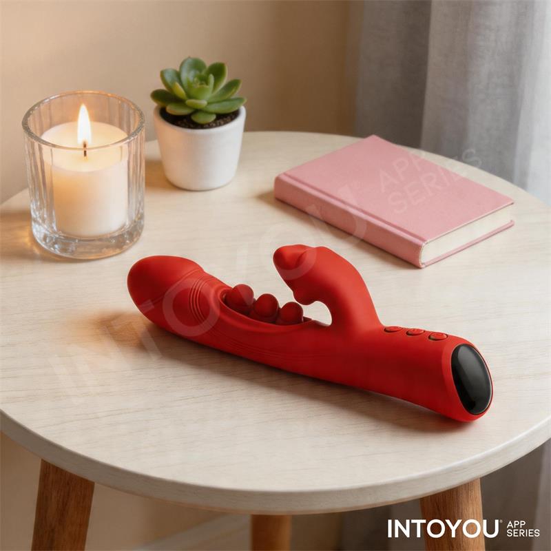 Trixy Vibrator with Tapping, Biting and App