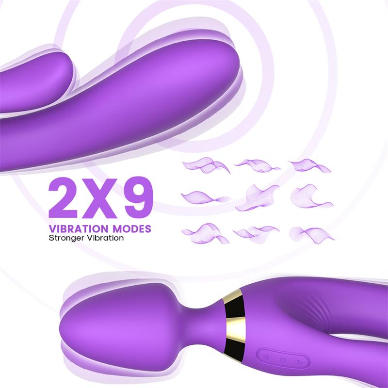 Masager and vibrator Purple