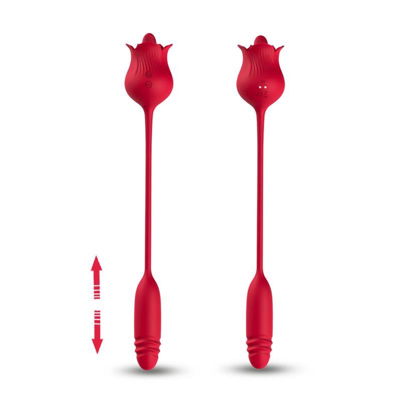 Vibrating Rose with Thrusting and Licking  USB