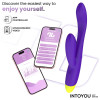 Lyra G-Spot Rabbit Vibrator with App Purple