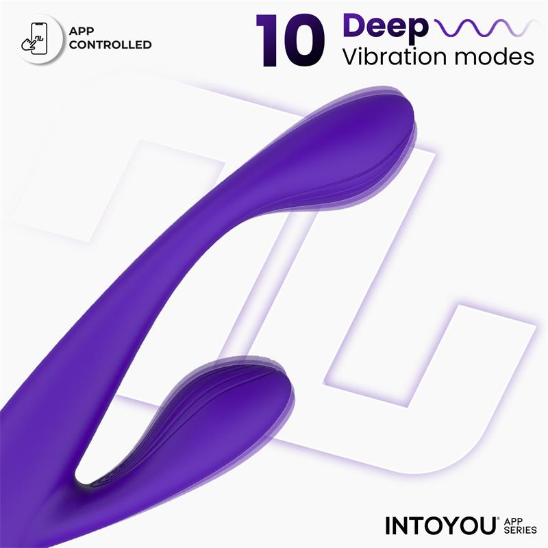 Lyra G-Spot Rabbit Vibrator with App Purple