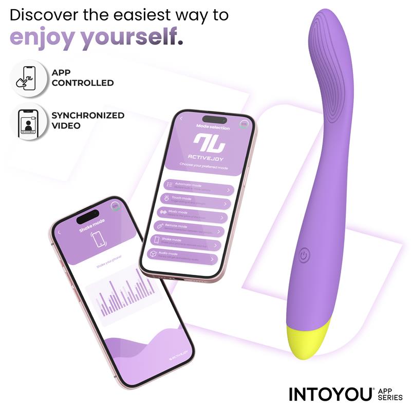 Neya G-Spot Vibrator with App Purple