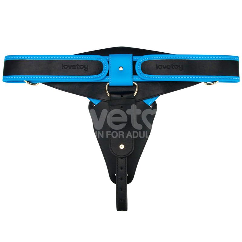 Strap On with Vibrating Dildo 9.5