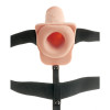 Strap-On with Hollow Dildo with Vibration 7