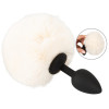 Fluffy Tail White S