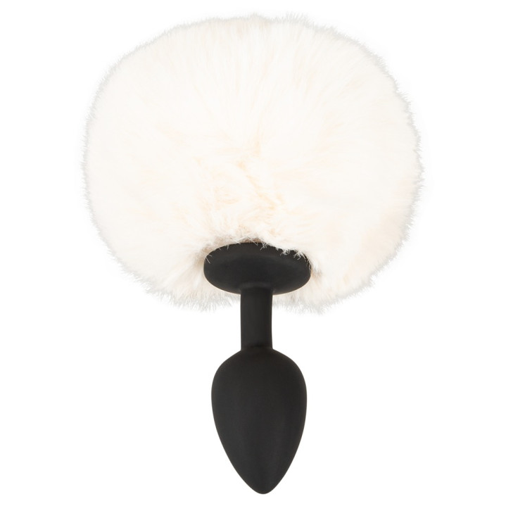 Fluffy Tail White S
