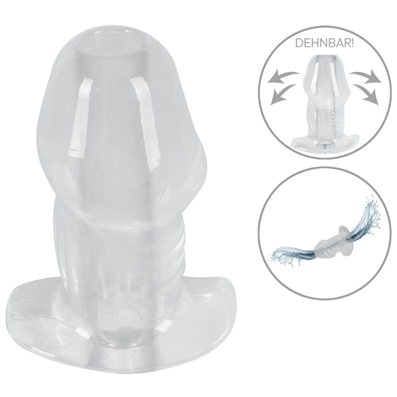 ANOS Butt Plug w Tunnel Transp